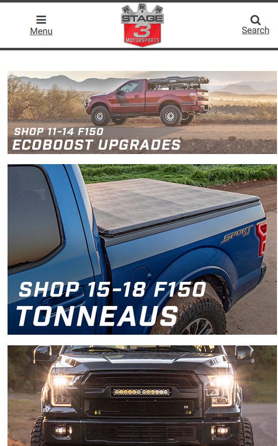 Stage 3's New Mobile Site